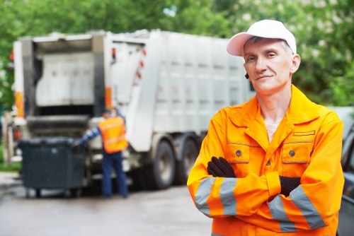 Commercial Waste Limehouse team at work