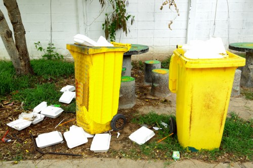 Happy homeowner after garage clearance