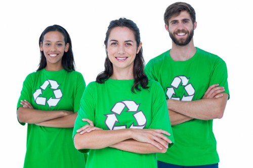 Eco-friendly disposal methods during flat clearance